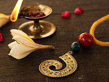 आराधना | Aradhana ✺ Brass Necklace { 3 }